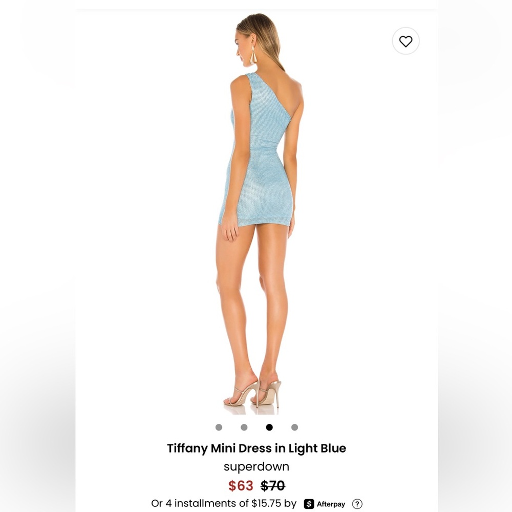 Superdown Sky Blue Mini Dress